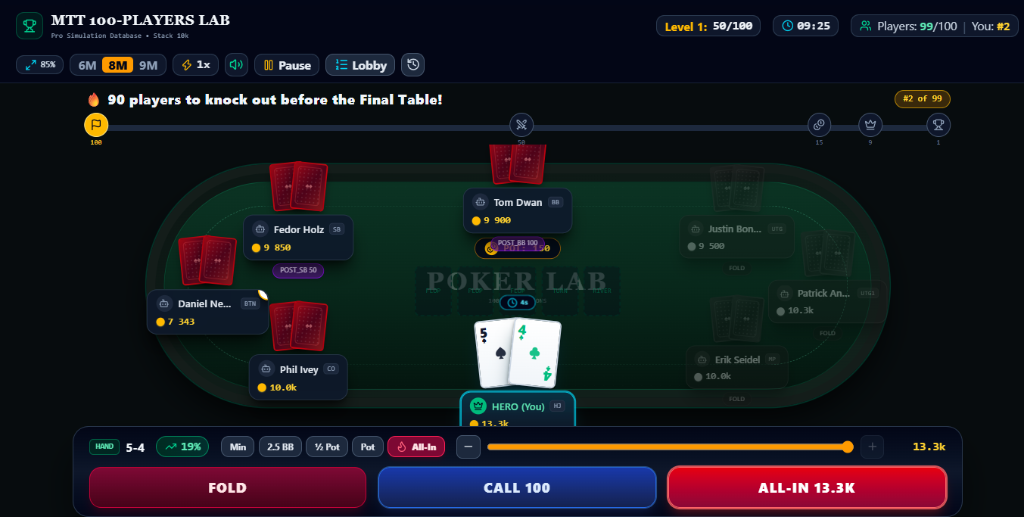 Poker Coach AI product preview